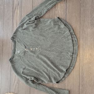 Lightweight plush sweater